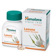 Чеснок / Ласуна - антибактериальное, разжижением крови (Lasuna) Himalaya - 60 таб. по 250 мг. (Индия)