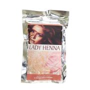 Маска для лица с сандалом и розой увлажняющая (Lady Henna) - 100 г. (Индия)