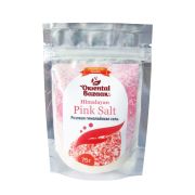 Розовая Гималайская соль, мелкий помол (Pink Himalayan Salt) Oriental Bazaar - 75 гр. (Индия)