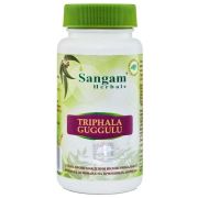 Пищевая добавка Трифала Гуггул (Triphala Guggulu) Sangam Herbals №60, 750 мг.