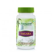 Тагара (Tagara) Sangam Herbals №60, 750 мг.