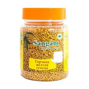 Горчичное семя желтое, Sangam Herbals - 100г. (Индия)