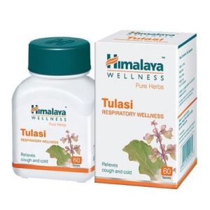 Туласи (Tulasi) Himalaya: при простудных заболеваниях, оптимальное здоровье - 60 таб. по 250 мг.