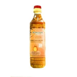 Кунжутное Масло - Холодный Отжим (Extra Virgin Seasame Oil) Sangam Herbals - 500 мл. (Индия)