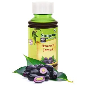 Натуральный сок Джамун (Jamun Juice) Sangam herbals - 500мл. (Индия)