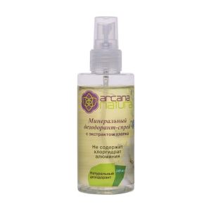 Минеральный дезодорант-спрей с экстрактом Хлопка (Arcana Nature) - 140 мл. (Индия)