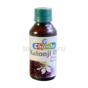 Масло черного тмина Kalonji Premium, холодный отжим, (Сhanda) - 100 мл. (Индия)