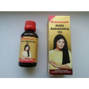 Масло для волос Махабрингарадж Тел (Mahabhringraj Tel) Baidyanath - 100 мл.