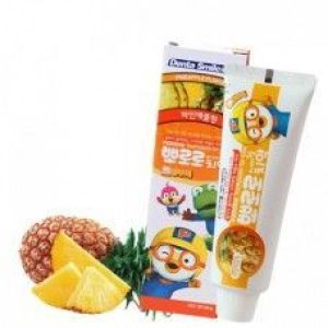 Детская зубная паста с ароматом ананаса (Toothpaste For Kids Pineapple) Pororo - 80 мл (Ю.Корея)