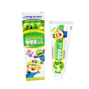 Детская зубная паста с ароматом Яблока (Toothpaste For Kids аpple) Pororo - 90 гр. (Ю.Корея)
