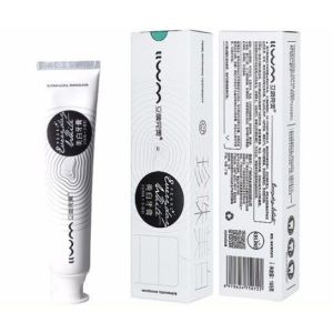 Отбеливающая зубная паста с белым и черным жемчугом - 105 гр. (Китай)