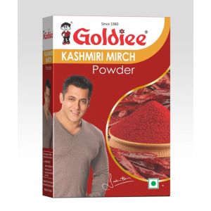 Кашмирский ароматный красный молотый перец (Kashmiri Mirch Powder) Goldiee - 100 гр. (Индия)