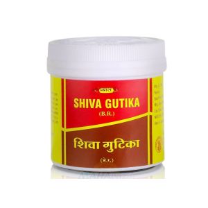 Шива Гутика, омоложение и детокс (Shiva Gutika) Vyas - 100 таб. (Индия)