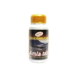 Амла (Amla) Shri Ganga: антиоксидант, богатый источник витамина С - 200 таб. по 400 мг.