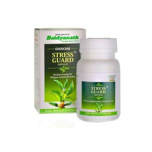 Стресс Гард (STRESS GUARD Capsules) Baidyanath: защита от стресса, восстановление после болезни, в т.ч. вирусного характера - 60 кап.