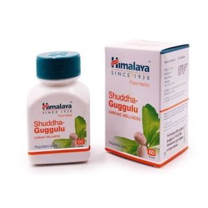 Шуддха Гуггул - Средство для здоровых сосудов и суставов (Shuddha Guggulu) Himalaya - 60 таб. по 250 мг. (Индия)