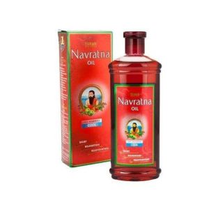 Масло для волос Навратан красный Активатор роста волос (Navratna Oil), 100 мл.