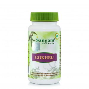 Гокхру /гохру/ гокшуради/ Якорцы стелющиеся (GOKHRU) Sangam Herbals - 60 таб. по 650 мг. (Индия)