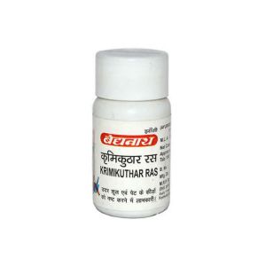 Кримикутхар Рас (Krimikuthar Ras) Baidyanath: противопаразитарное - 80 таб. по 150 мг.