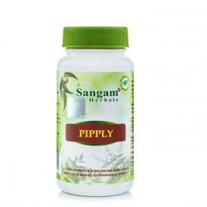 ПИППАЛИ - отхаркивающее, очищающее (PIPPLY) Sangam Herbals - 60 таб. по 1000 мг.