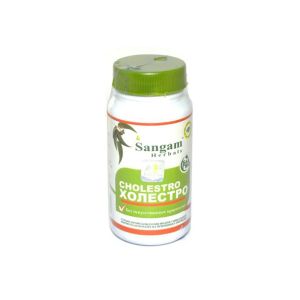 Холестро (Cholestro) Sangam Herbals - 60 таб. по 750 мг.