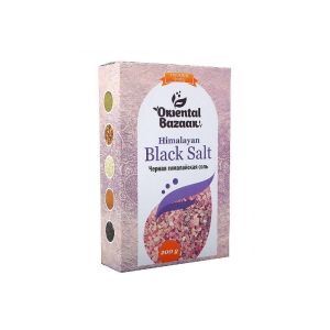 Черная гималайская соль (Black Himalayan Salt) Oriental Baazar - 200гр. (Индия)