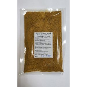 Чай мужской Аюрведический (имунитет и сила) Ayurvedicum - 50 г (Россия)