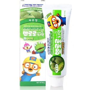 Детская зубная паста с ароматом Дыни (Toothpaste For Kids Melon) Pororo - 90 гр (Ю.Корея)