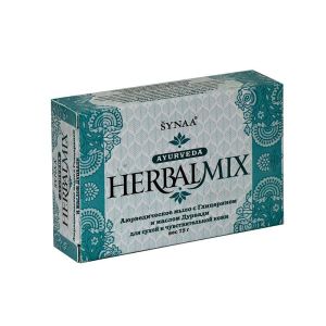 Аюрведическое мыло с Глицерином и маслом Дурвади (Herbalmix) - 75 г.