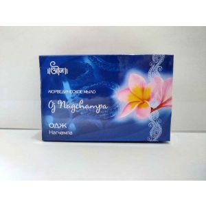 Аюрведическое мыло Одж Нагчампа (Oj Nagchampa Soap) Ayu Swasthya Products - 100 гр. (Индия)