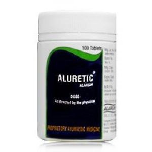 Алуретик, мочегонный препарат (Aluretic) Alarsin - 100 таб. по 400 мг. (Индия)