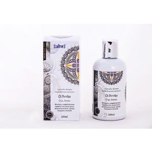 Шампунь Одж Девика, Для утяжеления, выпрямления волос, против секущихся кончиков, Swasthya Products - 200 г. (Индия)