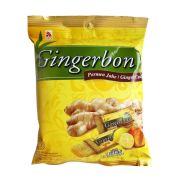 Имбирные конфеты мед лимон "Джинджебон"(Gingerbon Honey Lemon Candy) Agel - 125гр. (Индонезия)