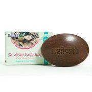 Аюрведическое мыло Одж Убтан Скраб омолаживающее (Oj Ubtan Scrub Soap) Ayu Swasthya Products - 100г. (Индия)
