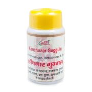 Канчнар Гуггул - очищение организма (Kanchnaar Guggulu) Shri Ganga - 50 г.