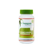 Канчнар Гуггул (Kanchnar Guggulu) Sangam Herbals - 60 таб. по 750 мг.
